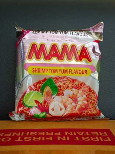 MAMA Shrimp Tomyum / Tomyum 90gr Oriental Style Instan Noodle - Mie Instan Thailand Tomyam Tom Yum J
