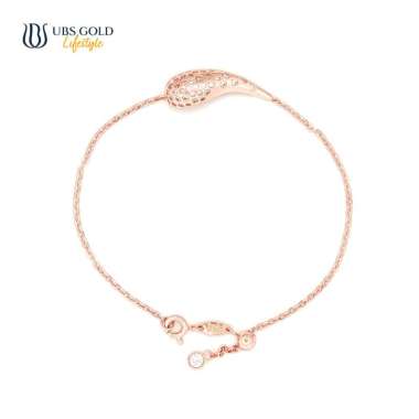 UBS Gelang Emas - Kdg0422 - 17k Adj 18cm-Rose Gold