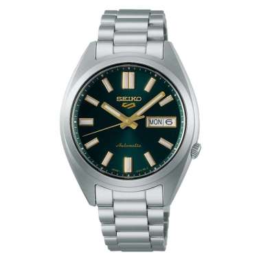Seiko 5 Sport SRPL57K1 SNXS Vintage Green Dial Stainless Steel - Jam Tangan Seiko Original