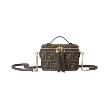 Fendi FF Jacquard Fabric Mini Vanity Cases