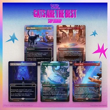 Jual Mtg Secret Lair X Felix The Cat Magic Bag Of Tricks Foil