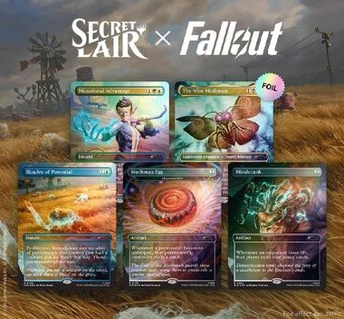 Jual Mtg Secret Lair X Fallout Welcome To New Vegas Foil Edition