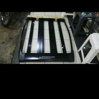 Platinum Rack Atas Mobil Cross Bar Jepit Body White