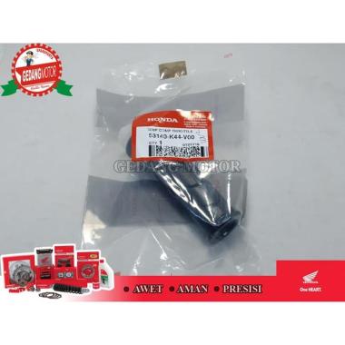 HANDGRIP - HANFAT KANAN VARIO 150 VARIO 125 LED ASLI AHM K44 Black