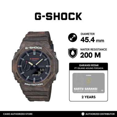 Casio G-Shock GA-2100FR-5ADR/GA-2100FR-5ADR/GA-2100FR Original Murah