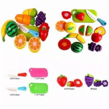 Mainan buah sayur potong