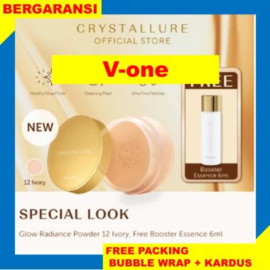 Crystallure By Wardah Precious Glow Radiance Powder 18 G Bedak Wajah 13 BEIGE