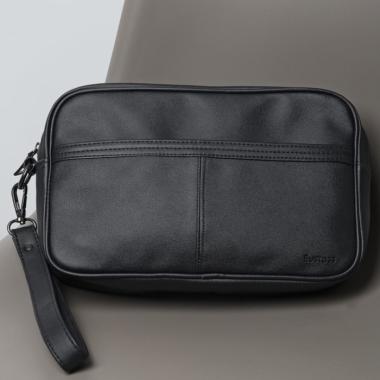 Eustass Hand Bag Brown / Tas Tangan / Pouch / Clutch - Hitam 100 % ORIGINAL Multicolor