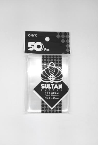 Sultan Sleeve 63.5mm X 88mm (66 X 91) BoardGame Sleeves Standart ONYX