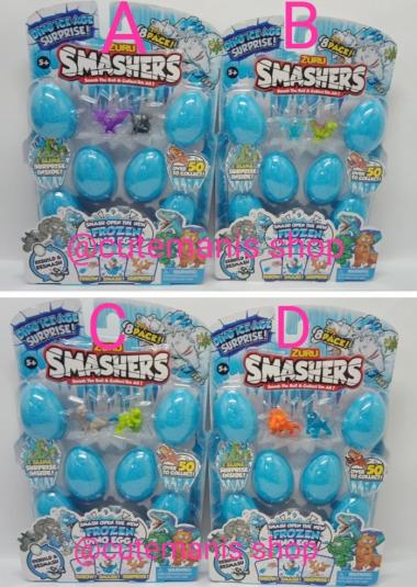 Zuru Smashers Dino Ice Age Surprise Egg - 8 packs