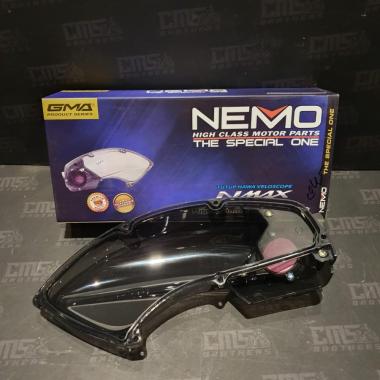 Tutup Hawa Veloscope Nemo Nmax Transparan Smoke