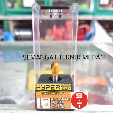204-041 MATA PROFIL ROUTER TRIMMER ROUND COVE BOX BIT BULAT 10mm HYPER