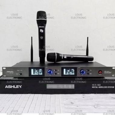 Mic Wireless ASHLEY MCR168 MCR 168 With Anti Feedback Function ORI