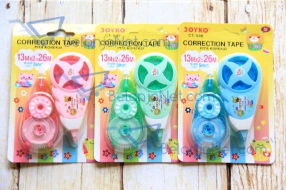 Correction Tape (Tipex) Joyko 13 Meter CT-546 FREE REFILL