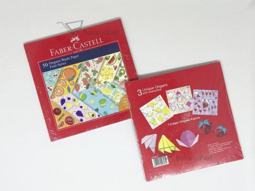 Origami Faber Castell Washipaper Fruit Series 171517 50 Lembar