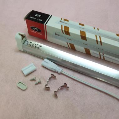 RUMAH / KAP T5 8W/6W KOSONGAN 220V u/ Lp Kuman/BL/BLB/putih Kap 6w 23.5cm