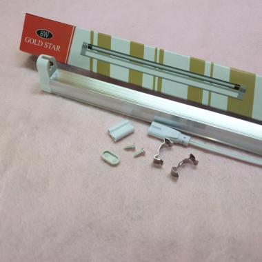 RUMAH / KAP T5 8W/6W KOSONGAN 220V u/ Lp Kuman/BL/BLB/putih Kap 8w 31cm