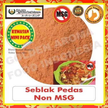 Bumbu Tabur Rasa Seblak Pedas Non MSG 50Gr Bubuk Tabur Seblak Pedas