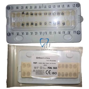 Bracket mini roth metal /konvensional slot 022 /behel metal