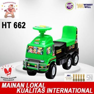 MAINAN ANAK TRUCK HT 662 Hijau - SNI