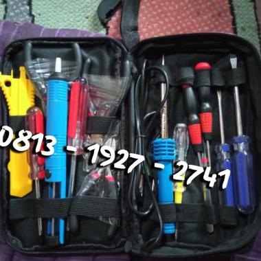 Tool Set Perlengkapan Tukang / Solder / Obeng Set Sands