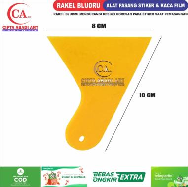 Stiker kaca film pelapis kaca pintu jendela Rumah,Toko,Kantor motif RAKEL