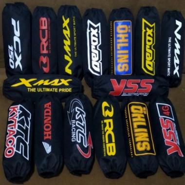 Cover sarung shock belakang universal sarung shockbreaker semua motor warna WP