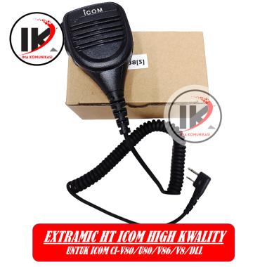 EXTRAMIC HT ICOM IC-V80 IC-V85 IC-V8 HIGH KWALITAS