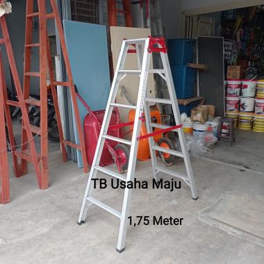 Tangga Lipat Aluminium 2 Meter , 2,5 Meter 1,75 Meter
