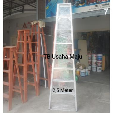 Tangga Lipat Aluminium 2 Meter , 2,5 Meter 2,5 Meter