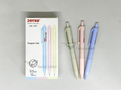 Gel Pen | Pulpen Gel | Pena Gel GP-337 Paspen Gel Joyko 0.5mm