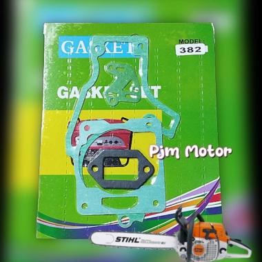 Ms382 Paking komplit Gasket kit mesin chainsaw sthil ms 382 stihl