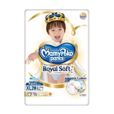 Mamypoko Royal Soft Pants/Perekat - READY MANADO XL 20 Boy Orgnk