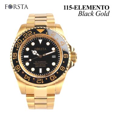Forsta Elemento 115 Jam Tangan Kesehatan Forsta Elemento Black Gold