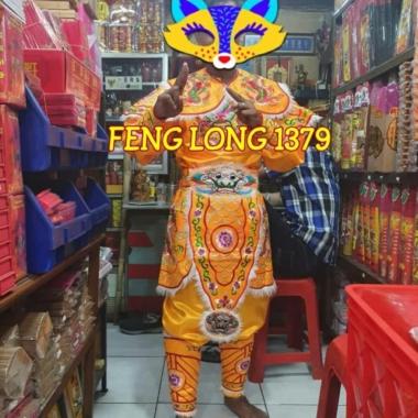 Kostum Cosplay Naga | Cosplay Costume | Baju Tatung Lok Thung Dewa Kuning