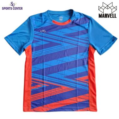 New Kaos / Jersey Marvell Cool Fit Korea 1 Print FR Tee Aero Blue XXL