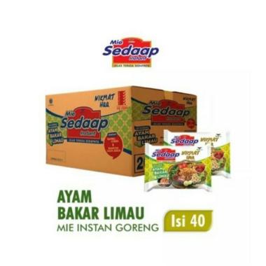 Mie Sedap Goreng Ayam Bakar Limau 1 Dus (40pcs- 89gr)