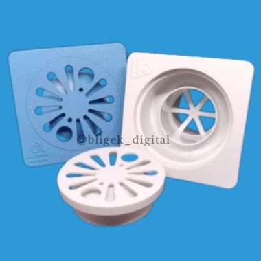 Saringan Got / Saringan lantai kamar mandi / Floor Drain / Afur Kamar Mandi PVC BIRU