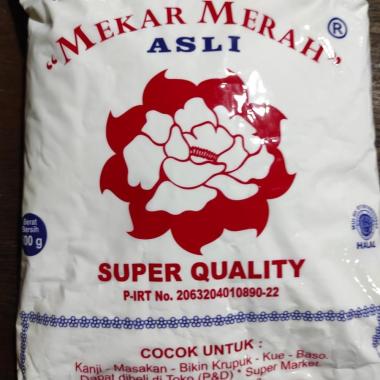 Tepung Tapioka Mekar Merah 500 Gram