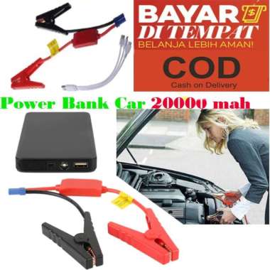 Power Bank Untuk Jumper Baterai Mobil, motor Dan Charger Hp 20000mAh