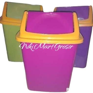 Tempat Sampah Kotak Besar / Kotak Sampah Tutup Plastik