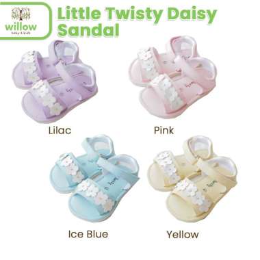 Sandal Anak Perempuan - Little Twisty Daisy Sandal 24 Pink