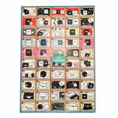 Poster Kartun Monokuro Boo 35x50cm - 1 Lembar