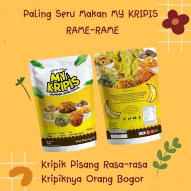 MY KRIPIS Kripik Pisang Rasa - Promo Keripik Milenial Keju