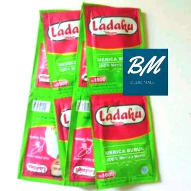 Ladaku Merica Bubuk 1 Renceng (12 Sachet)
