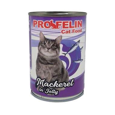 Makanan Kucing Profelin Mackerel Kaleng 400gr MackarelJelly