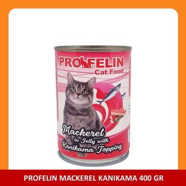 Makanan Kucing Profelin Mackerel Kaleng 400gr MackarelKanikama