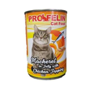 Makanan Kucing Profelin Mackerel Kaleng 400gr MackarelChicken