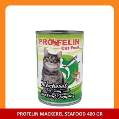 Makanan Kucing Profelin Mackerel Kaleng 400gr MackarelSeafood