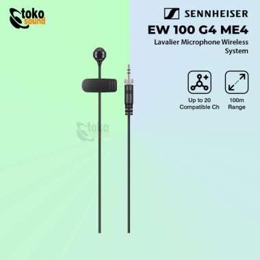 Sennheiser EW 100 G4 ME4 - Wireless Lavalier MicSystem Original